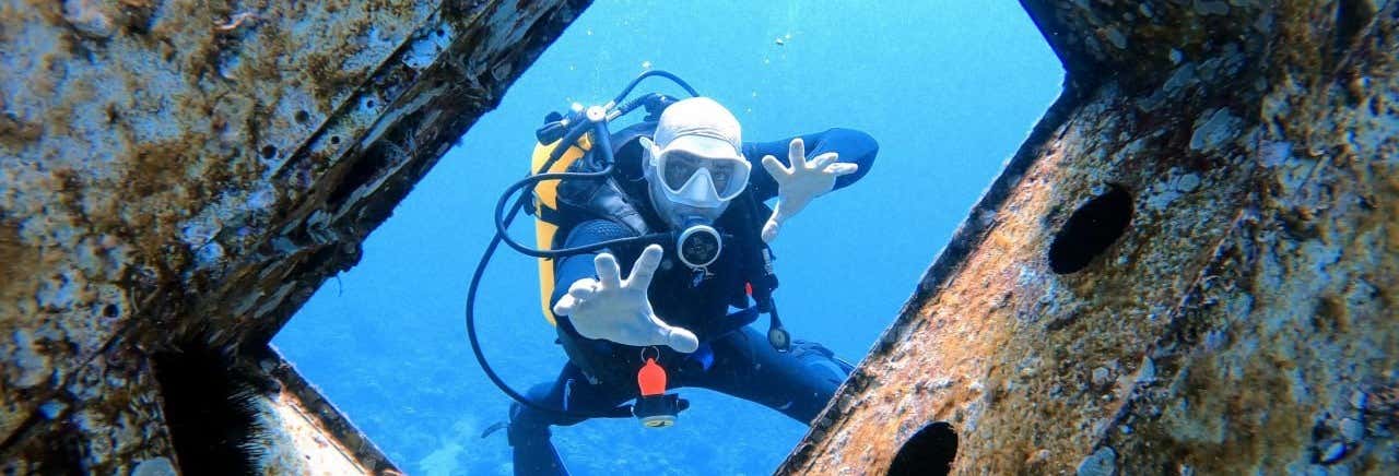 Bautismo de buceo en el Mar Rojo