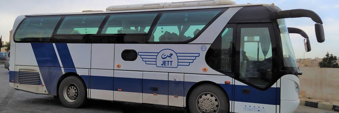 Autobuses en Jordania