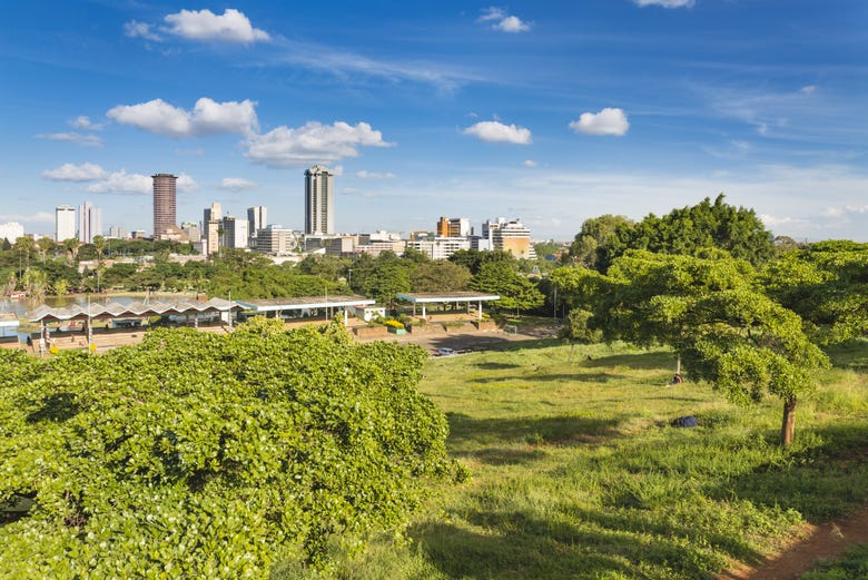 Uhuru Park in Nairobi