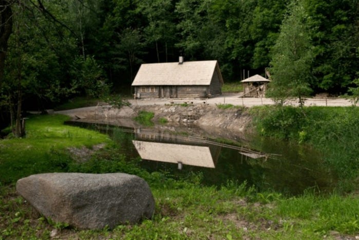 Sauna nei boschi di Vilna