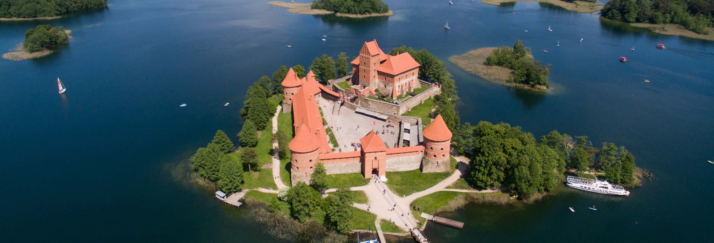 Tour de caiaque por Trakai
