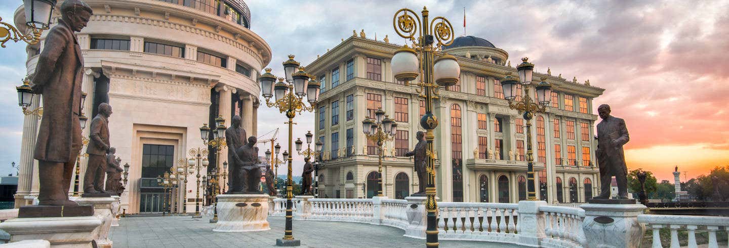 Visita guiada privada por Skopje