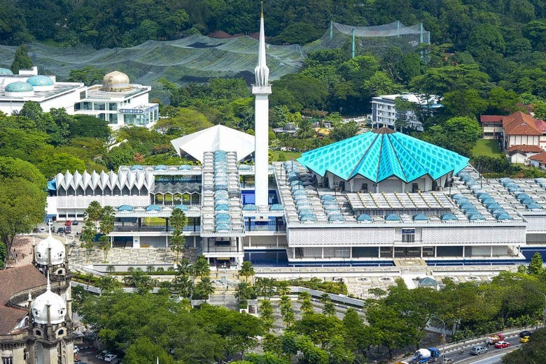 Mezquita Nacional de Kuala Lumpur