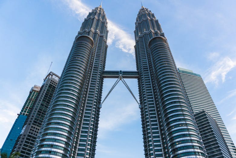 Le Petronas Twin Towers di Kuala Lumpur