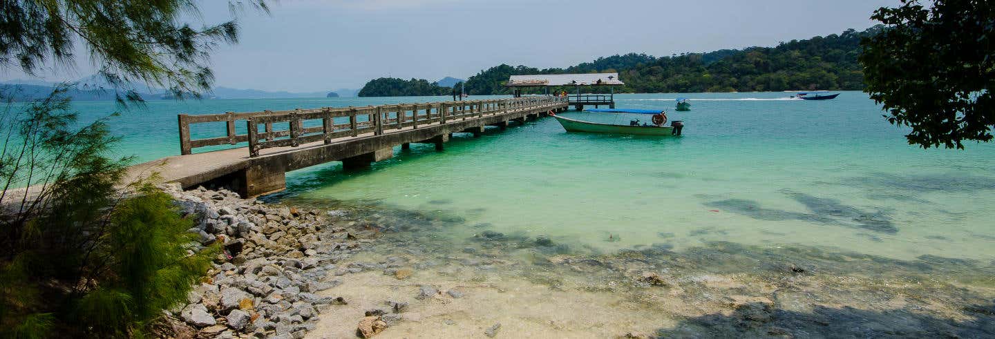 Excursion sur l'île de Beras Basah
