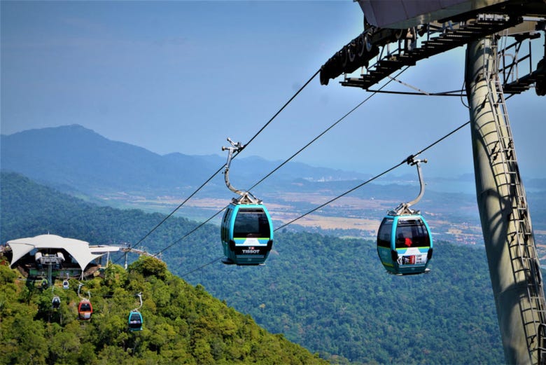 teleferico skycab - Rasakan Eloknya Wisata Alam di Negeri Malaysia