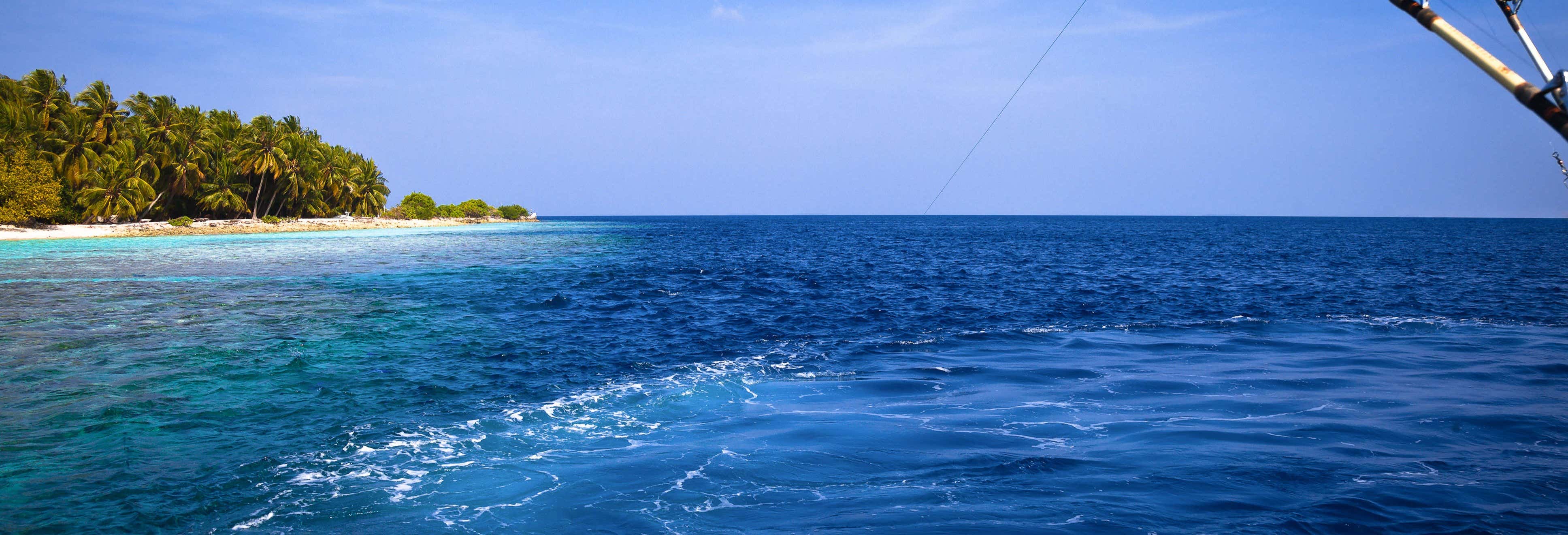 Pesca al amanecer o al atardecer en Addu