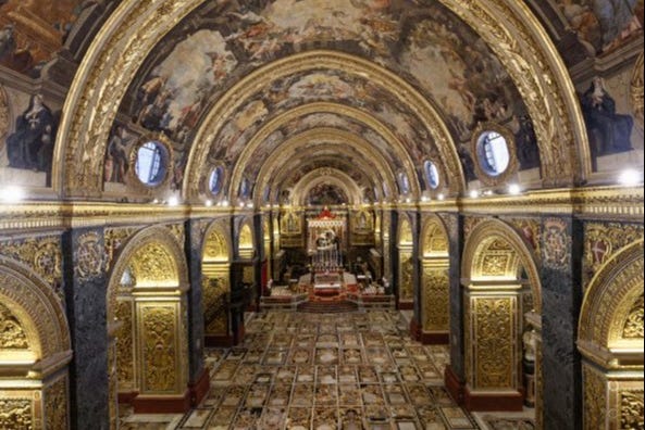 Interior de la Concatedral de San Juan