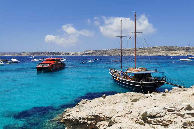 Barco y ferry a la isla de Gozo