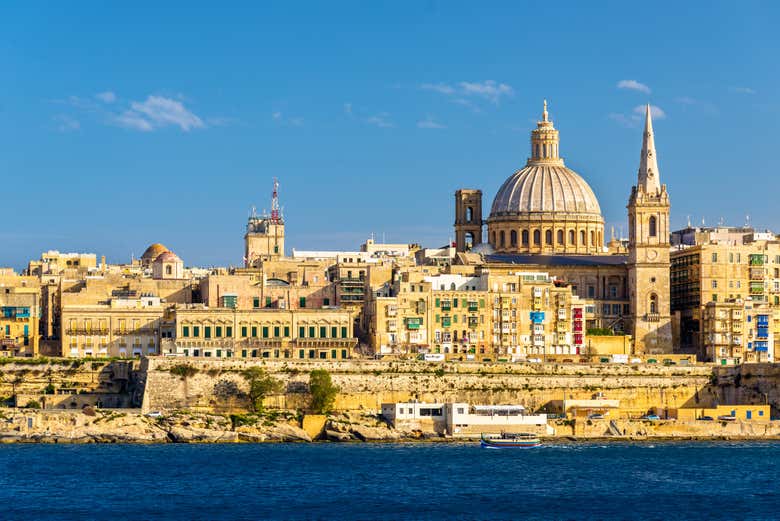 Vista de La Valeta desde Sliema
