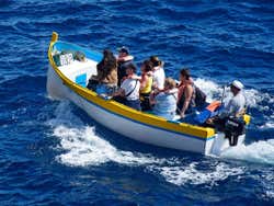 Giro in barca del Blue Grotto