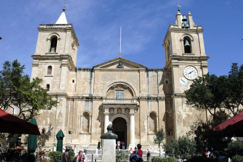 Concatedral de San Juan, en el casco antiguo de La Valeta