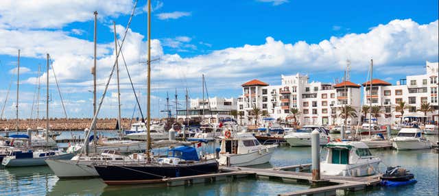 Paseo en barco por la costa de Agadir