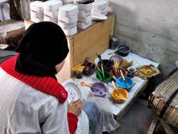 Compras en Fez, ceramica