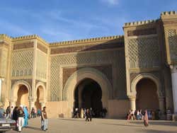 Meknès, porte Bab el-Mansour