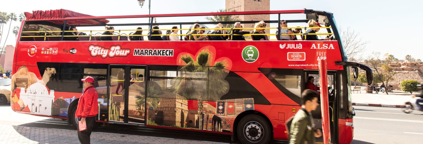 Bus touristique de Marrakech