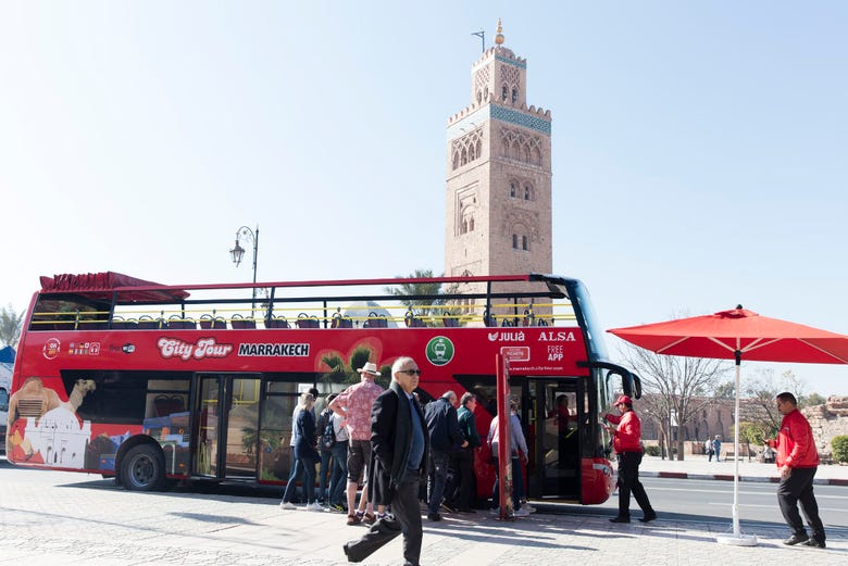 Bus touristique de Marrakech
