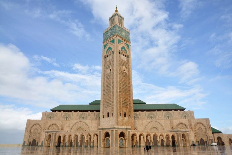 La mosquée Hassan-II