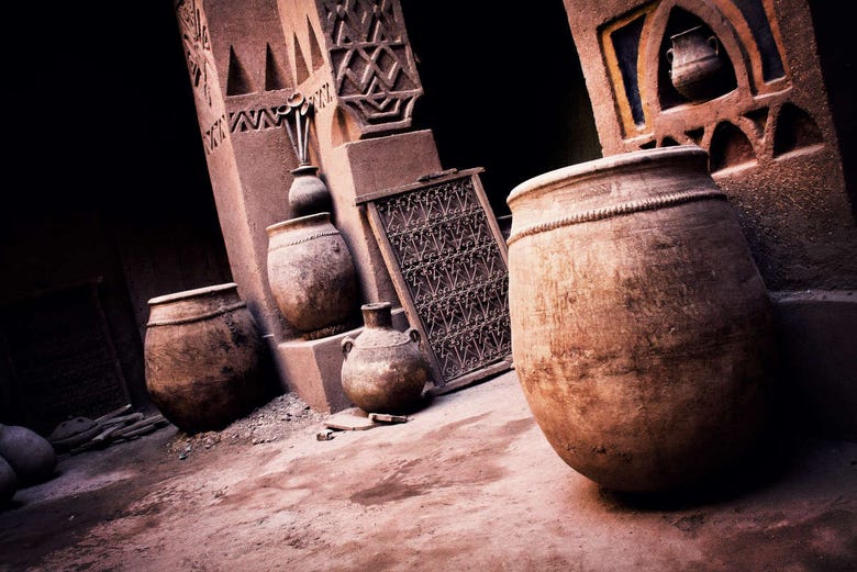 Céramiques artisanales de Ouarzazate