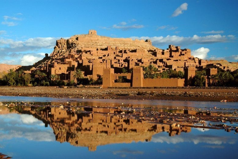 Vue panoramique sur Ouarzazate