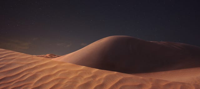 Noche en el desierto de Agafay