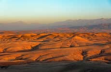 Noite no deserto de Agafay