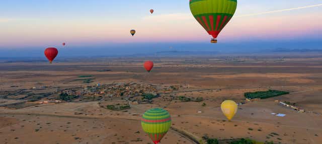 Vol en montgolfière au-dessus de Marrakech