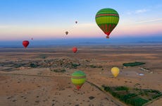Paseo en globo por el norte de Marrakech