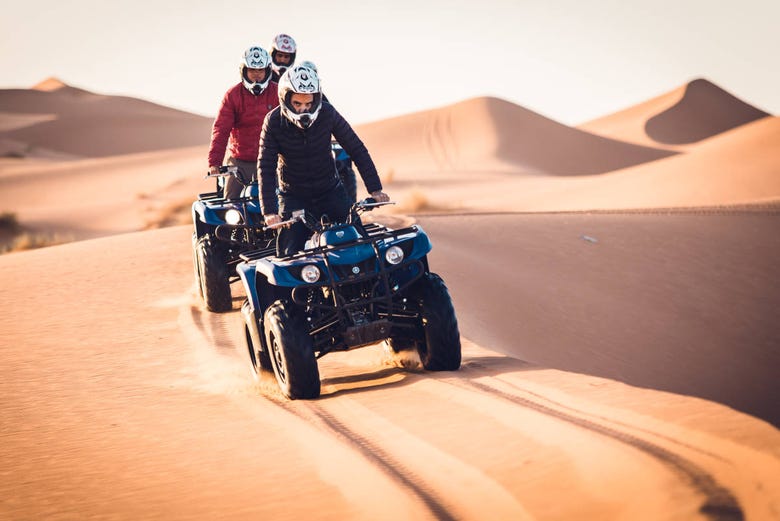 The desert quad bike tour