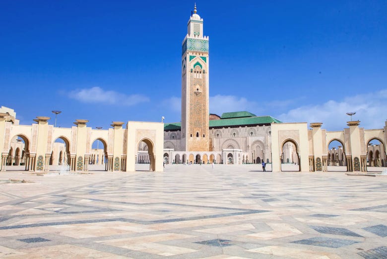Mezquita de Hasan II en Casablanca