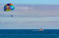 Parachute ascensionnel à l'île Maurice