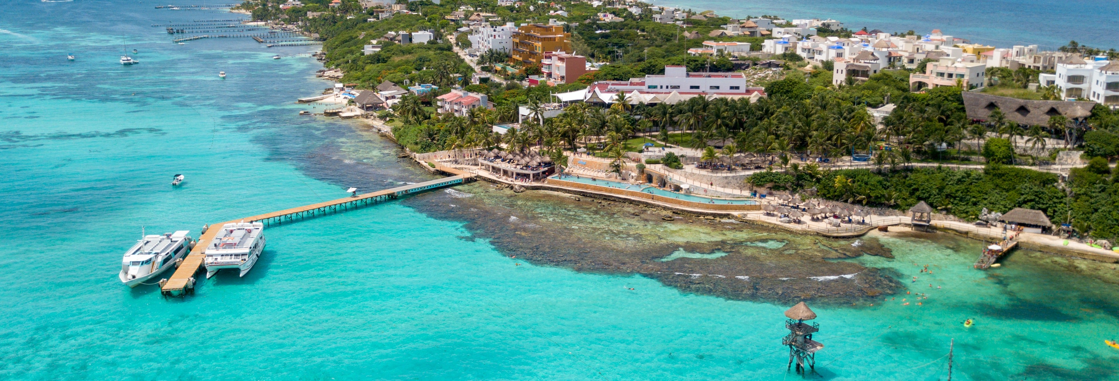 Excursión a Isla Mujeres en catamarán desde Cancún