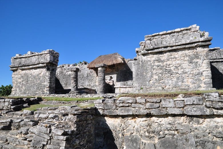 Yacimiento maya de Tulum, a orillas del Caribe mexicano