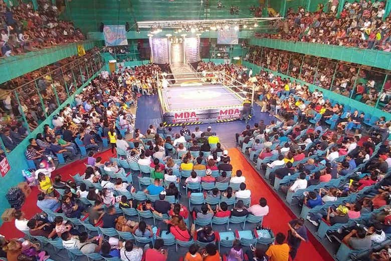 Lucha Libre Mexicana En Arena Puebla, Cholula