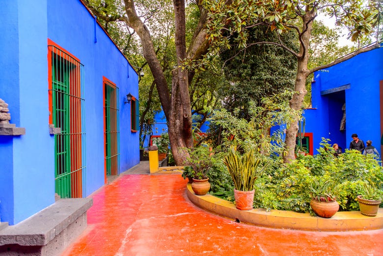 Antigua vivienda de Frida Khalo en Coyoacán