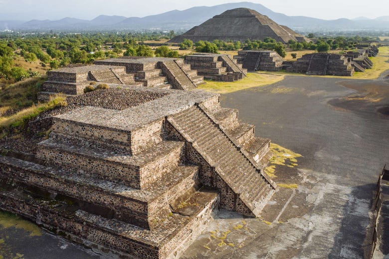 La ciudad de Teotihuacán