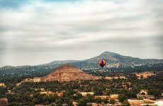 Vol privé en montgolfière au-dessus de Teotihuacan
