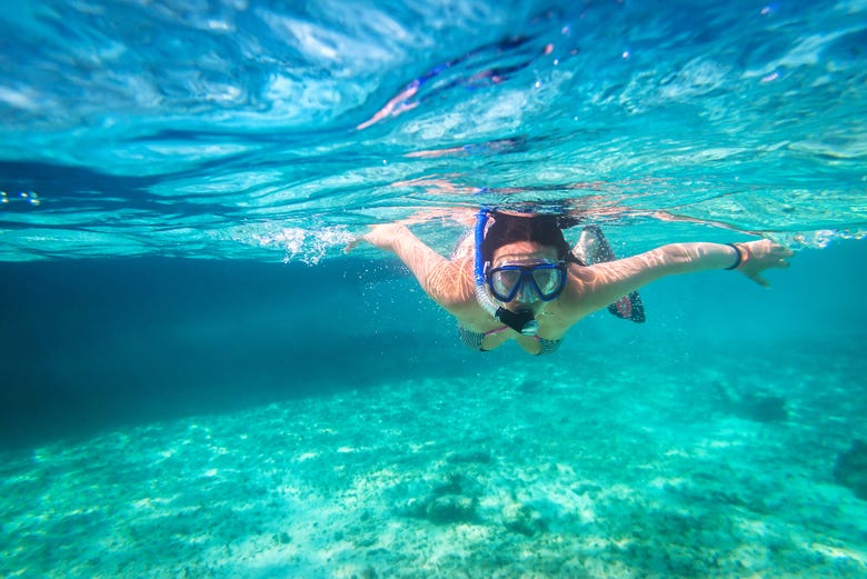 Pratiquer du snorkeling (randonnée palmée) à Cozumel