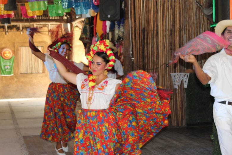 Spectacle de danse préhispanique 