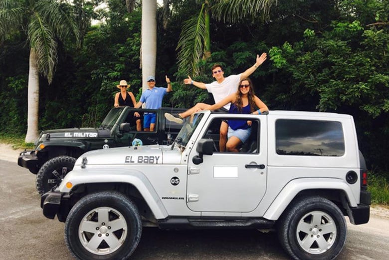 Une excursion en jeep dans Cozumel