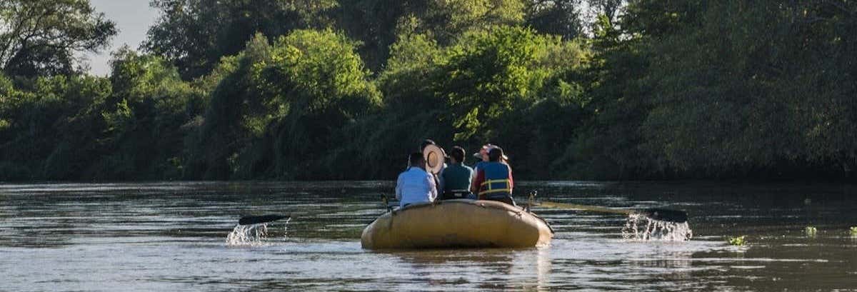 Excursión en balsa por el río Fuerte desde El Fuerte