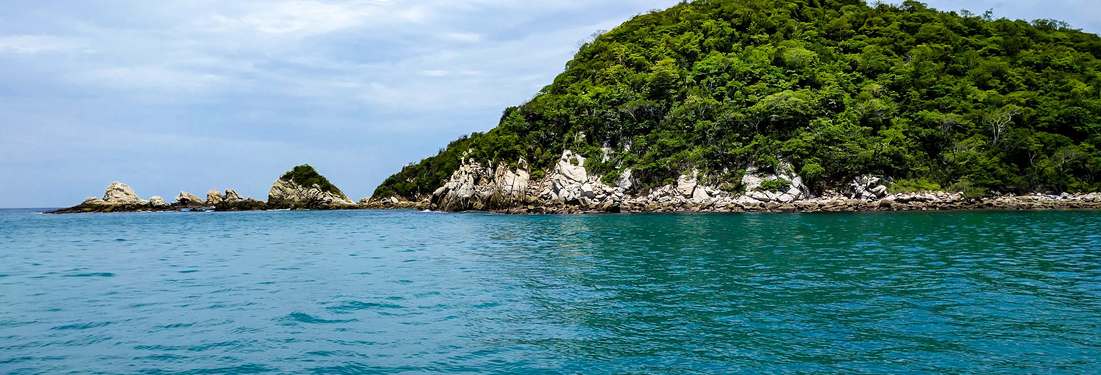Excursión de barco con patrón en Huatulco