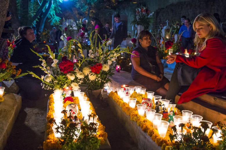 Celebração do Dia dos Mortos em Oaxaca