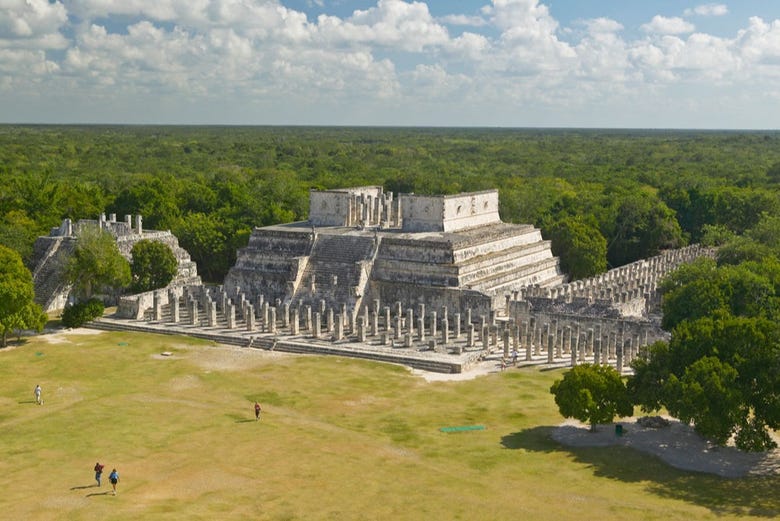 Templo dos Guerreiros, em Chichén Itzá