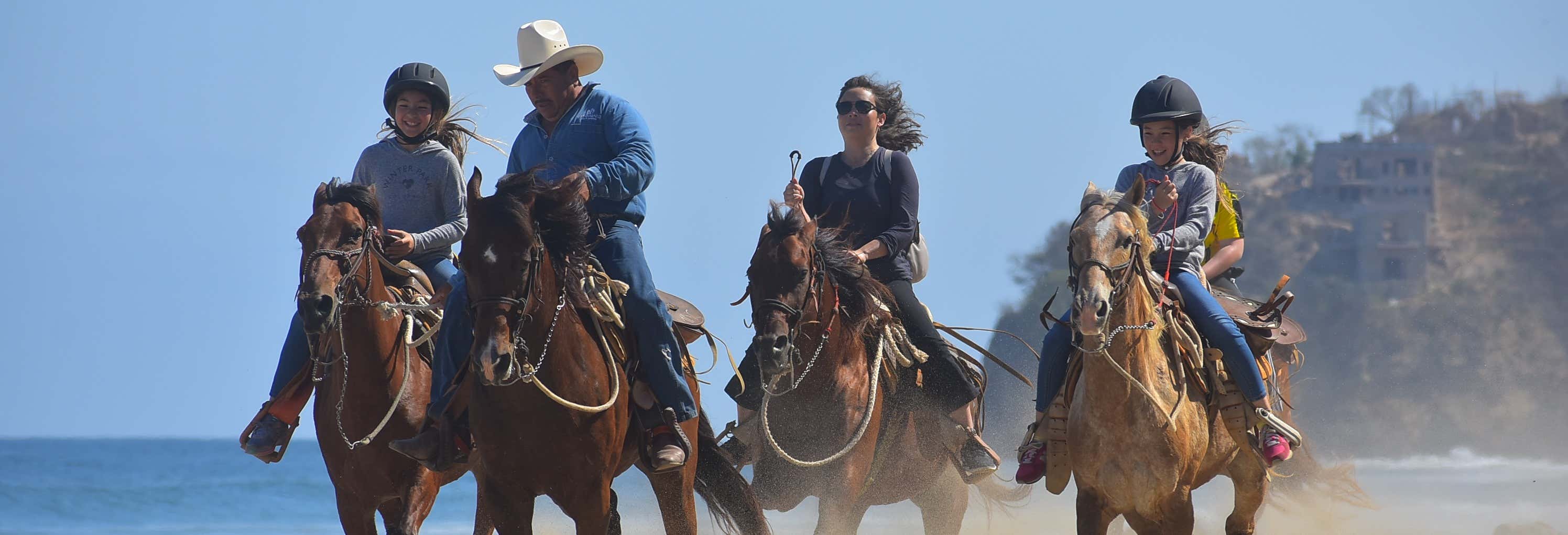Excursión a caballo por la Riviera Nayarit