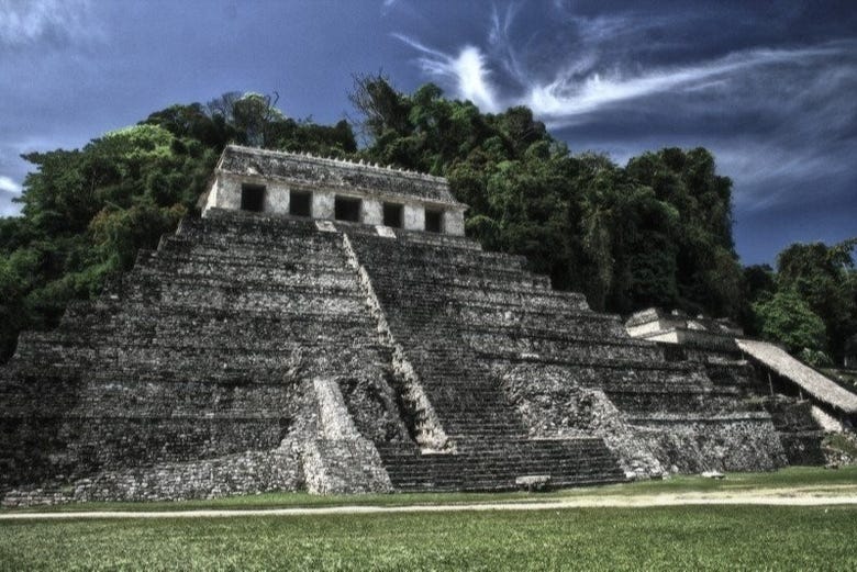 Piramide a Palenque