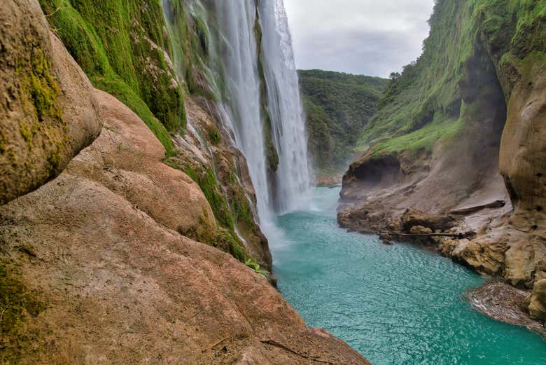 Excursión a la cascada de Tamul y la cueva del Agua desde San Luis Potosí