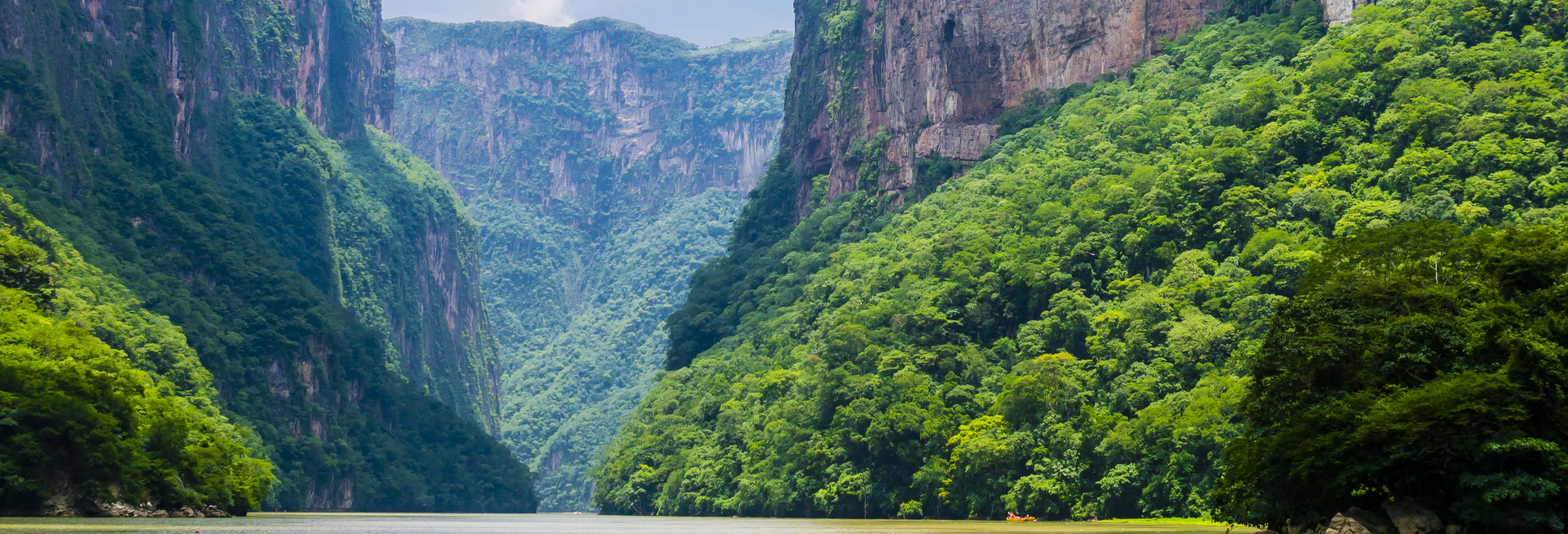Miradores del Cañón del Sumidero, Zoomat y Cristo de Chiapas desde Tuxtla Gutiérrez