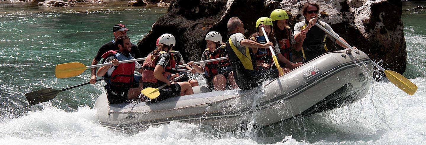 Rafting en el río Tara