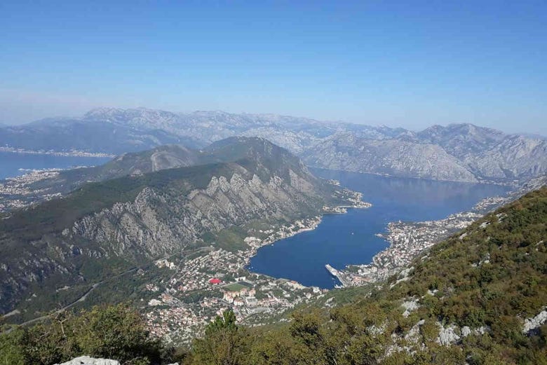 Views of Kotor from above